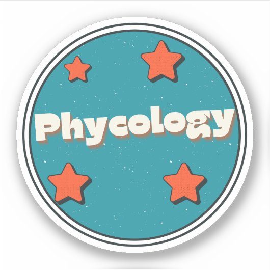 Psychologie van algen sticker (Voorkant)
