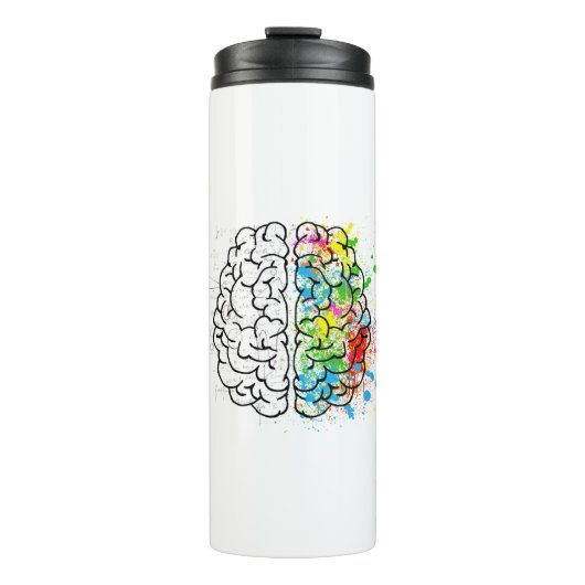 psychologie van brein thermosbeker (Voorkant)