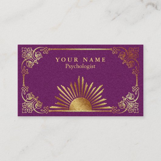 Psychologie - Visitekaartje (Voorkant)