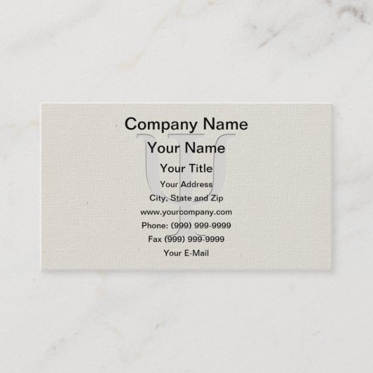 Psychologie Visitekaartje (Voorkant)