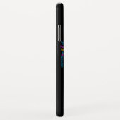 PSYCHOLOGIE Word Cloud, aangepaste naam en kleuren Case-Mate iPhone Case (Achterkant/rechts)