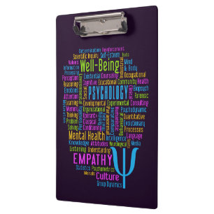 PSYCHOLOGIE Word Cloud klembord