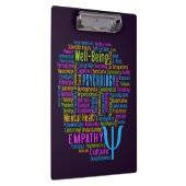 PSYCHOLOGIE Word Cloud klembord (Rechts)