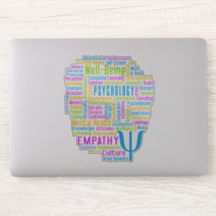 PSYCHOLOGIE Word Cloud Sticker