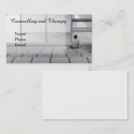 Psychologisch Klinisch of Therapistisch. Visitekaartje (Voorkant / Achterkant)