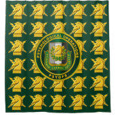 Psychologische bewerkingen PSYOPS Douchegordijn (Voorkant)