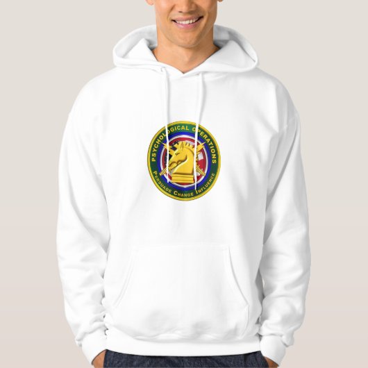 Psychologische bewerkingen PSYOPS Hoodie (Voorkant)