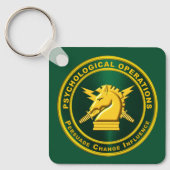 Psychologische bewerkingen PSYOPS Sleutelhanger (Voorkant)