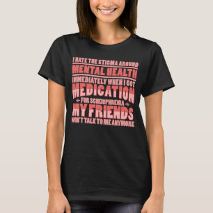 Psychologische geneesmiddelen psycholoog geestelij t-shirt