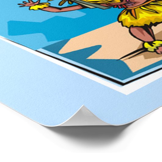 psychologische grap poster (Hoek)