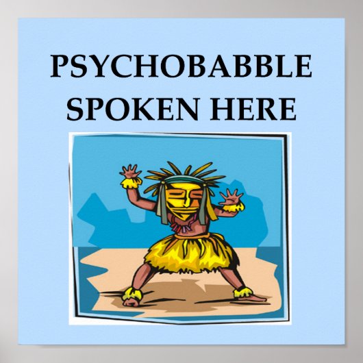 psychologische grap poster (Voorkant)