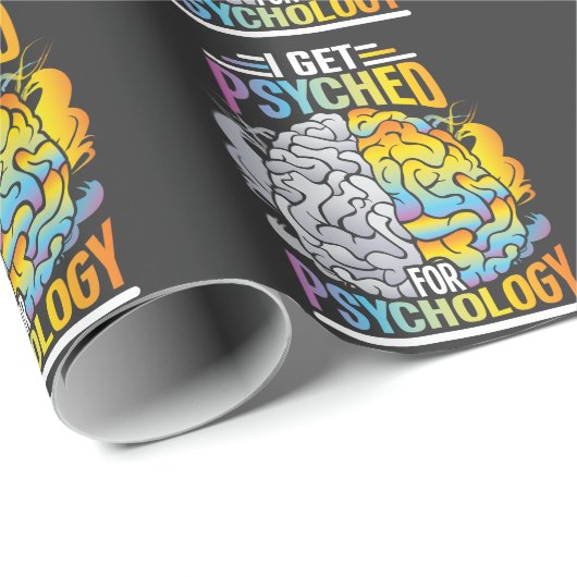 Psychologische hoofdstudie psychiatrie cadeaupapier (Rol Hoek)