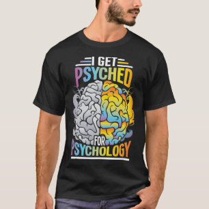 Psychologische hoofdstudie psychiatrie t-shirt