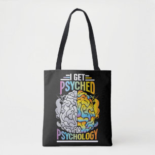 Psychologische hoofdstudie psychiatrie tote bag