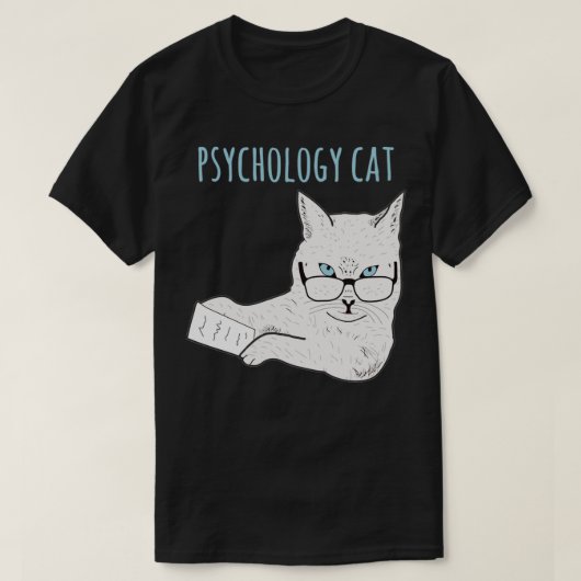 Psychologische Kat T-shirt (Design voorkant)