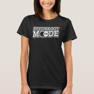 Psychologische modus op Psych Brain Therapie Schoo T-shirt