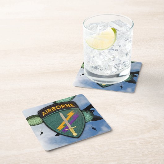 Psychologische operaties bij het leger USACAPOC(A) Kartonnen Onderzetters (Insitu)