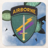 Psychologische operaties bij het leger USACAPOC(A) Kartonnen Onderzetters (Voorkant)