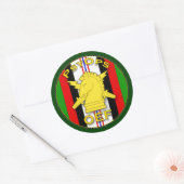 Psychologische operaties OEF - Afghanistan Ronde Sticker (Envelop)