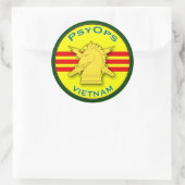 Psychologische operaties - Vietnam Ronde Sticker (Tas)