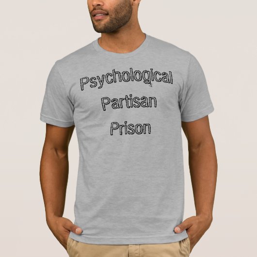 Psychologische Partisangevangenis T-shirt (Voorkant)