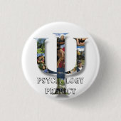 Psychologische prefect ronde button 3,2 cm (Voorkant)