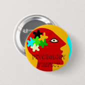 Psychologische prefect ronde button 5,7 cm (Voorkant /achterkant)