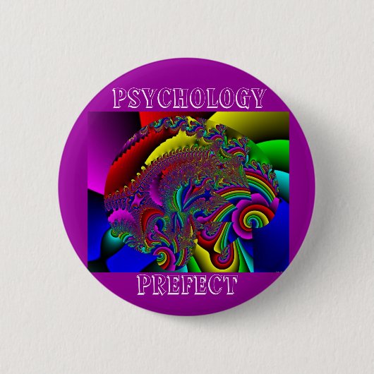 Psychologische prefect ronde button 5,7 cm (Voorkant)