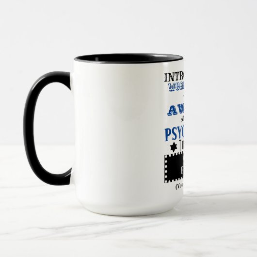 PSYCHOLOGIST Funny Gift Mok (Links)