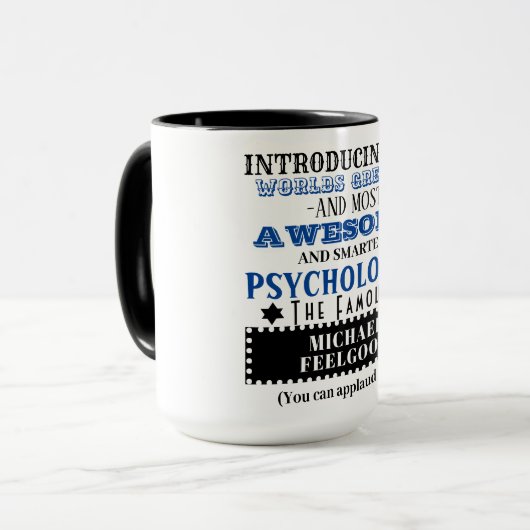 PSYCHOLOGIST Funny Gift Mok (Voorkant links)
