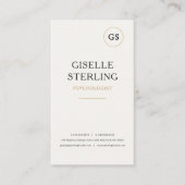 Psychologist Mental Health Professional  Visitekaartje (Voorkant)