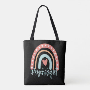 Psychologist Phd PsyD Graduation Gift Major Boho  Tote Bag