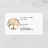 Psychologist Therapist Counselor Psychiatrist  Visitekaartje (Achterkant)