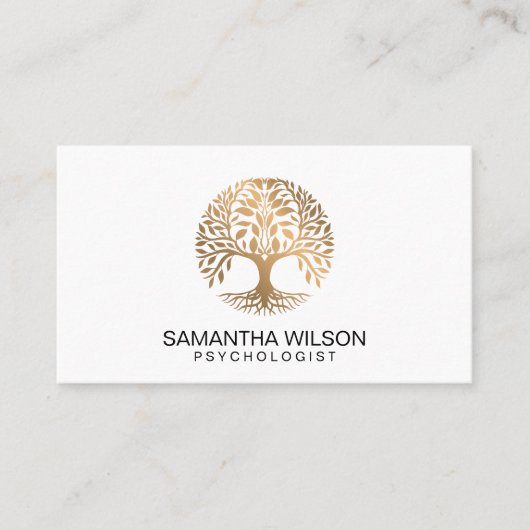 Psychologist Therapist Counselor Psychiatrist  Visitekaartje (Voorkant)