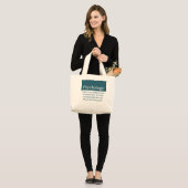 Psychology Bag Grote Tote Bag (Voorkant (model))