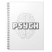 Psychology Brain notebook Notitieboek (Voorkant)