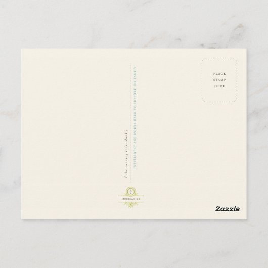 Psychology Briefkaart (Achterkant)