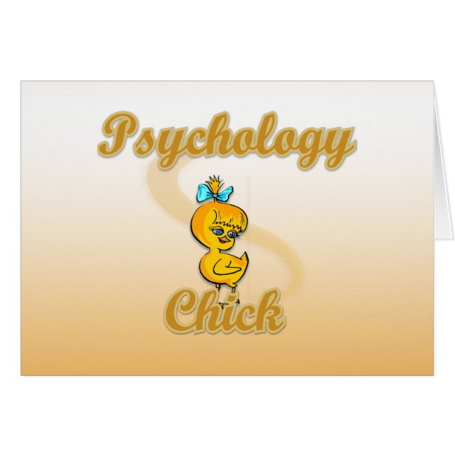 Psychology Chick (Voorkant Horizontaal)