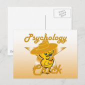 Psychology Chick #10 Briefkaart (Voorkant / Achterkant)