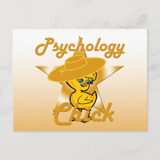 Psychology Chick #10 Briefkaart (Voorkant)