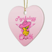 Psychology Chick #8 Keramisch Ornament (Links)