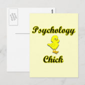 Psychology Chick Briefkaart (Voorkant / Achterkant)