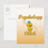 Psychology Chick Briefkaart (Voorkant / Achterkant)