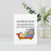 PSYCHOLOGY-grap Briefkaart (Staand voorkant)