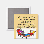 PSYCHology-grap Magneet (Voorkant / Achterkant)