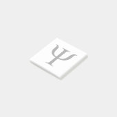 Psychology Science Symbol Post-it Note (Schuin)