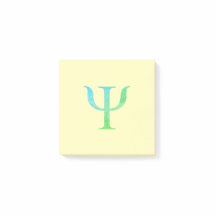 Psychology Science Symbol Post-it Notes