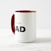 Psychology Statistics Mug | Significant Dad Mok (Voorkant links)