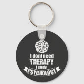 Psychology Student Funny Quote Sleutelhanger (Voorkant)