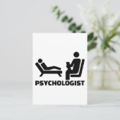 psycholoog briefkaart (Staand voorkant)